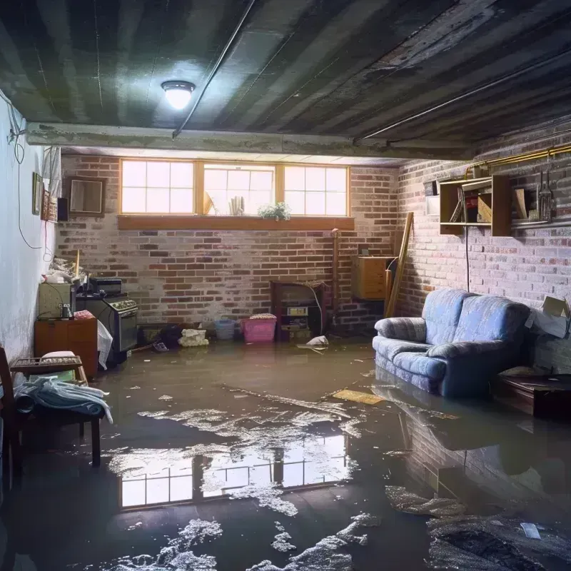 Flooded Basement Cleanup in Pleasant Hill, OH